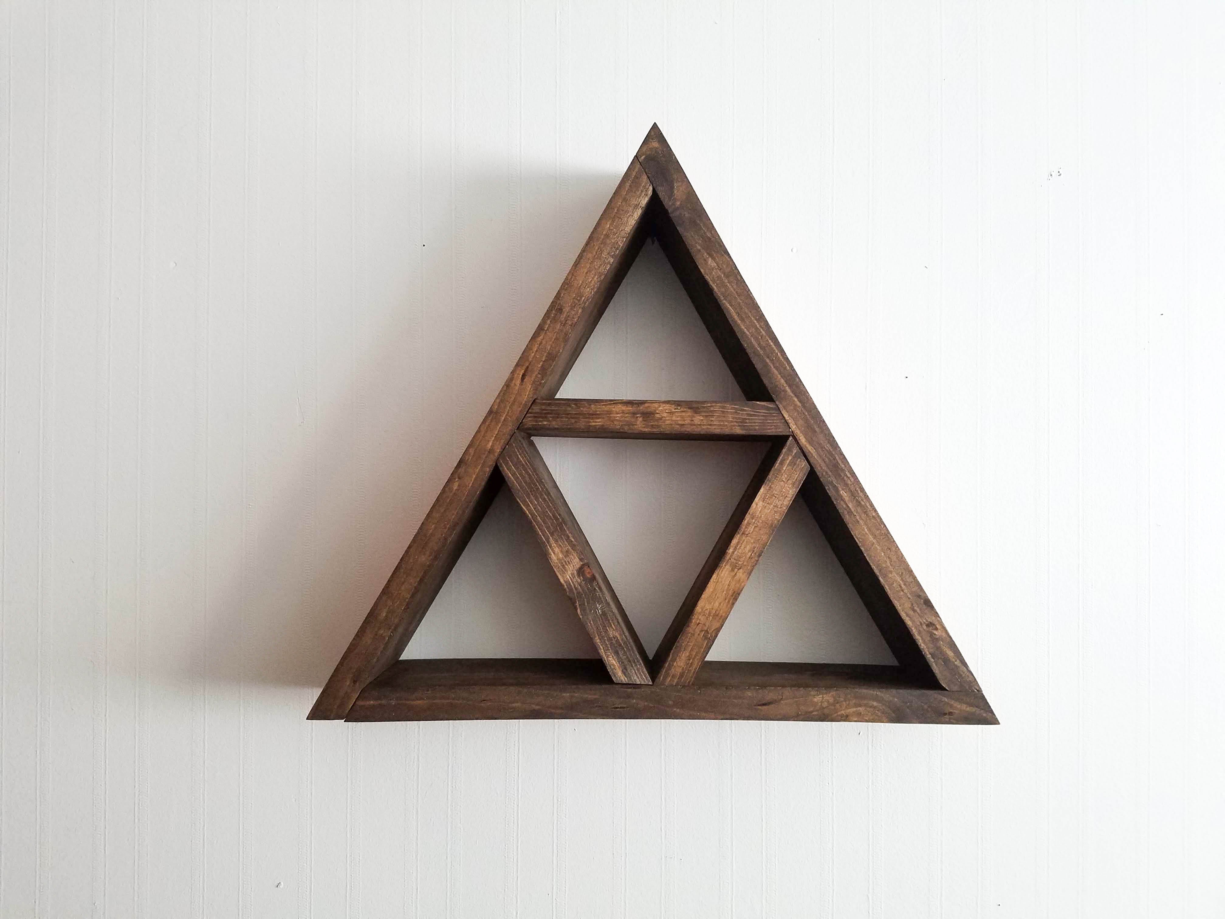 Triangle Shelf Pair