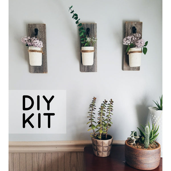 Mason Jar Wall Sconce DIY Kit (Wholesale)