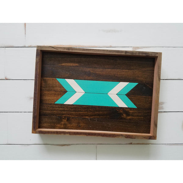 Turquoise Arrow Tray (Wholesale)