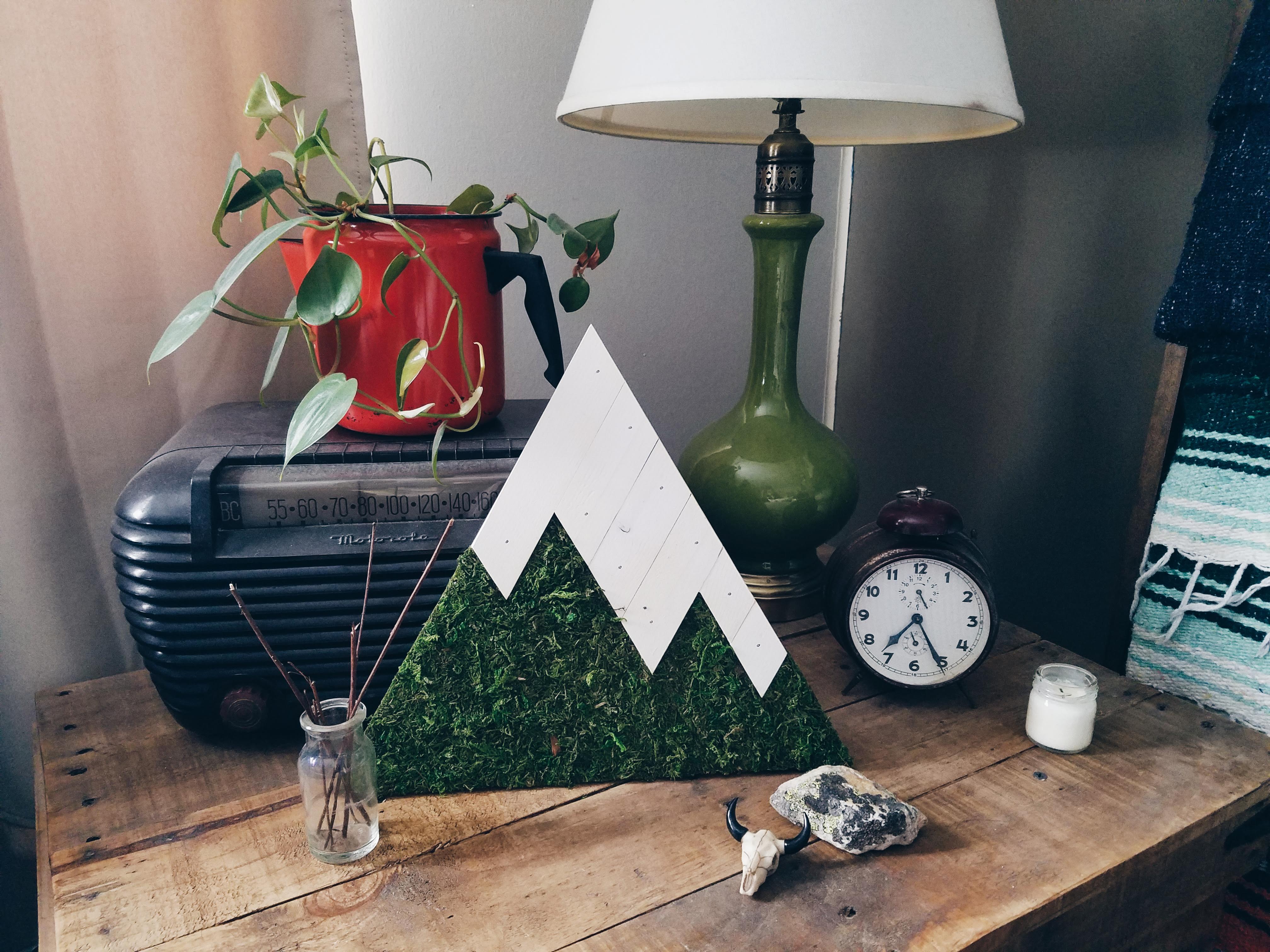 Moss Mountain Wall Art