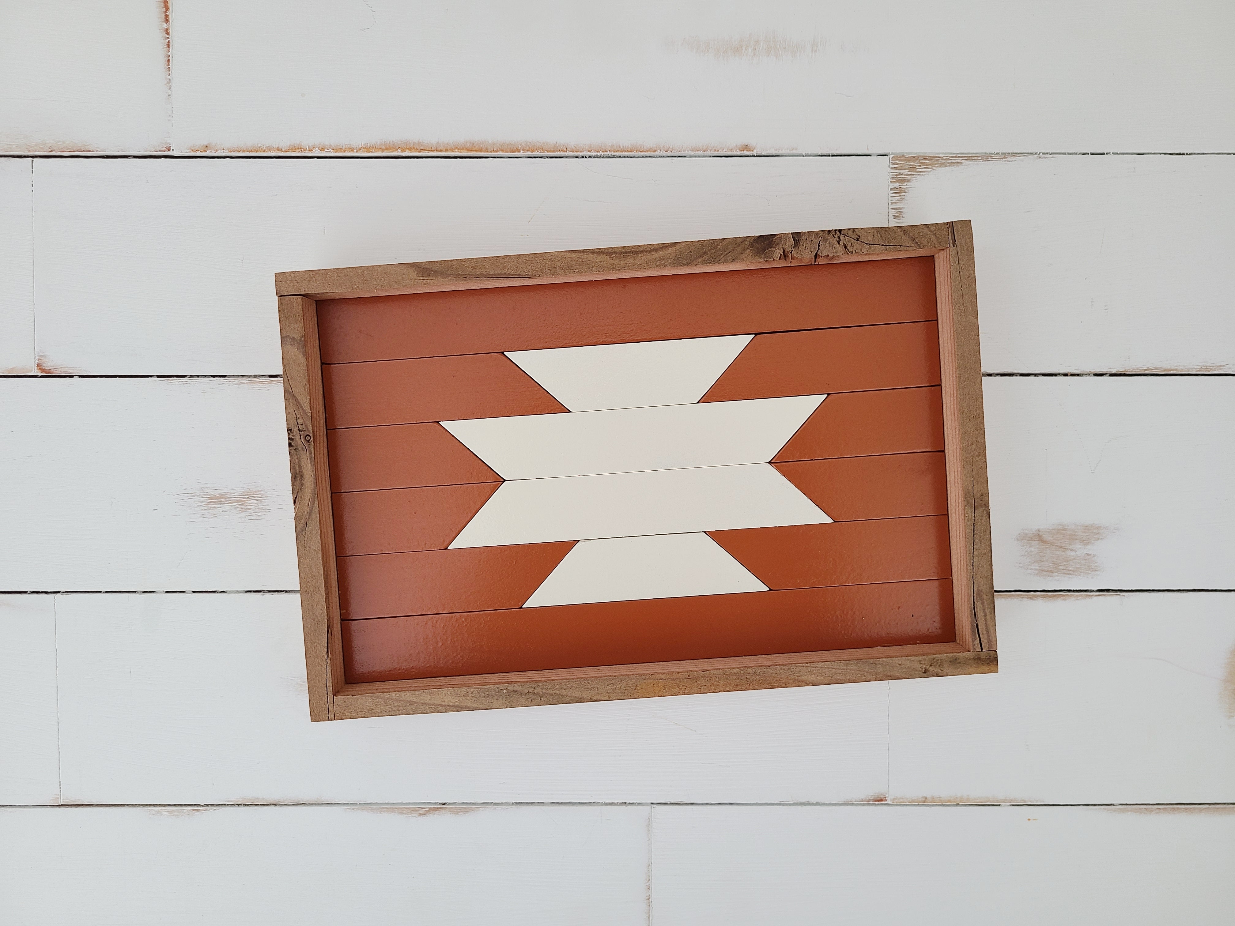 Terracotta Aztec Tray