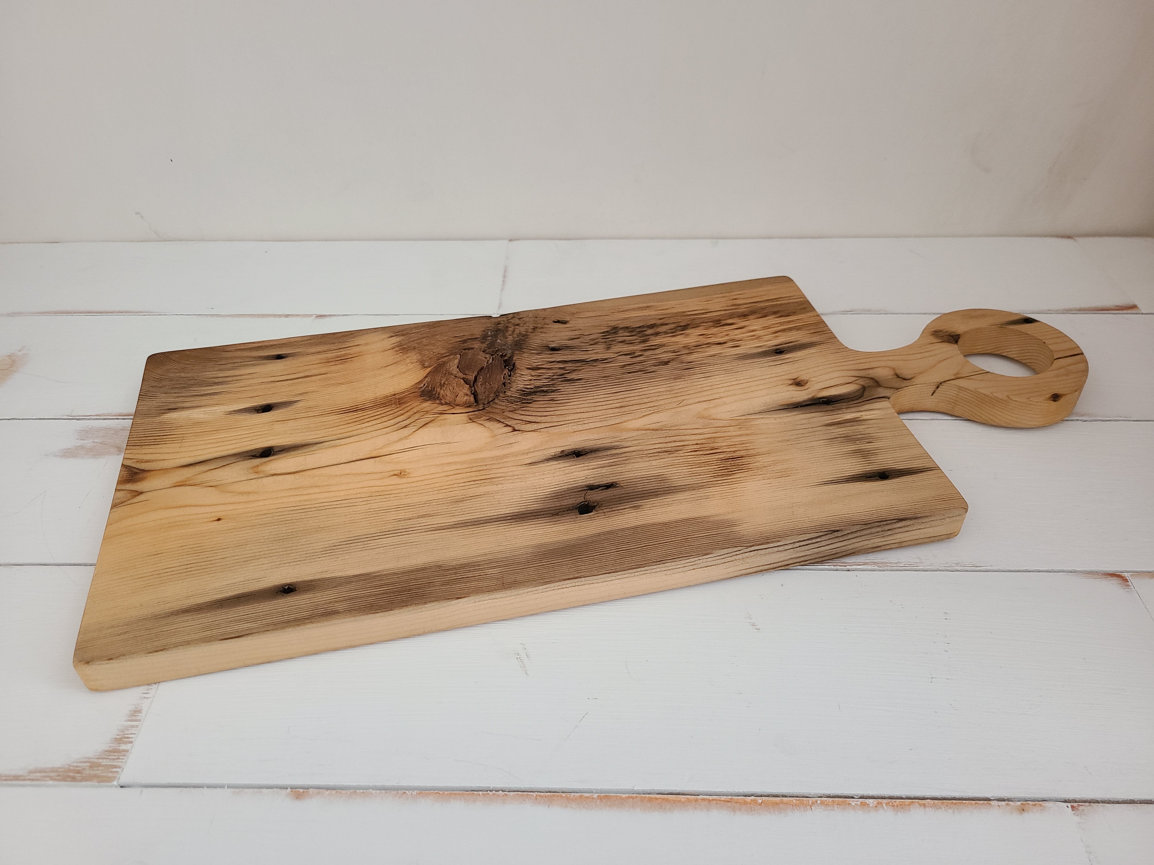 Reclaimed Barnwood Bread Board