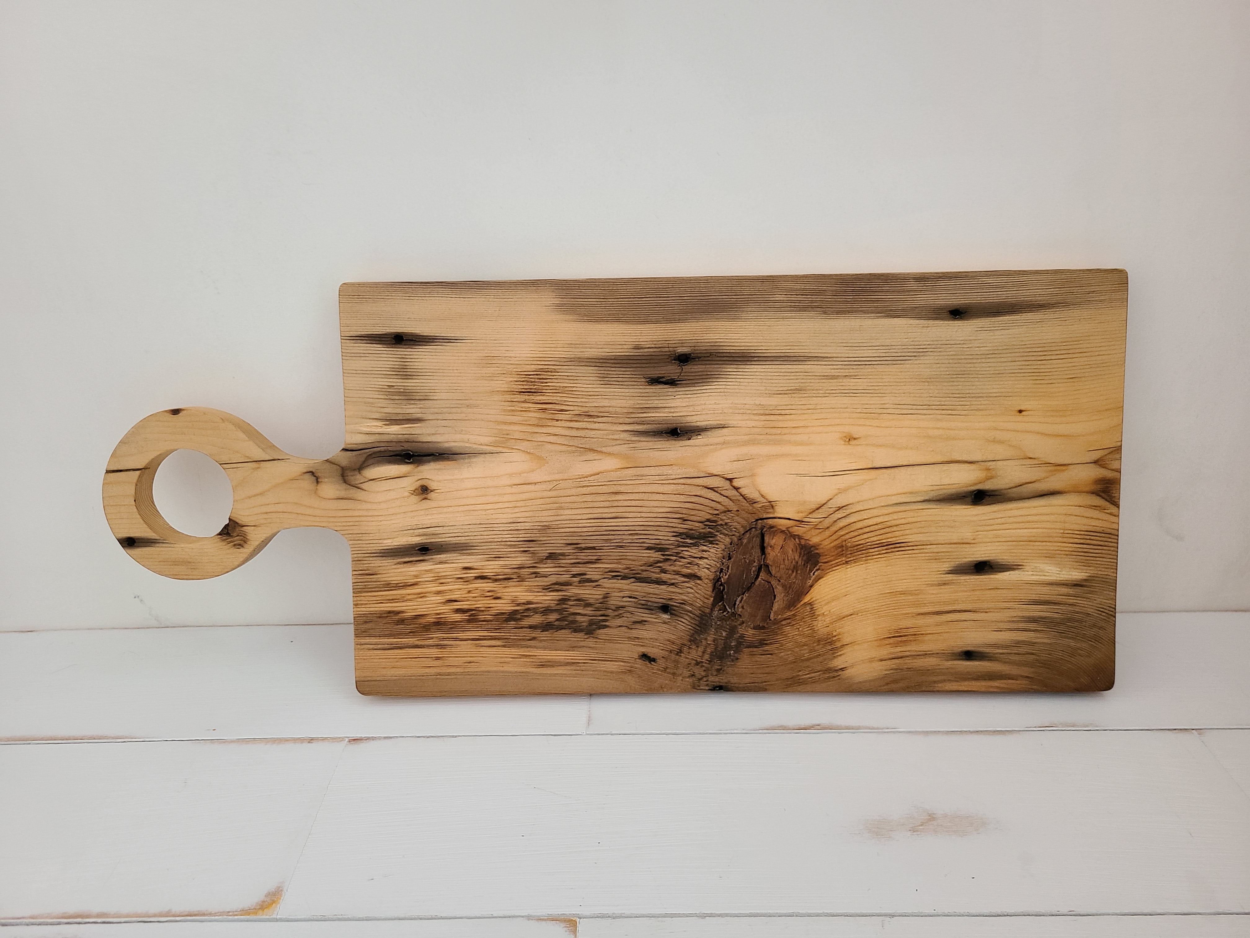 Reclaimed Barnwood Bread Board