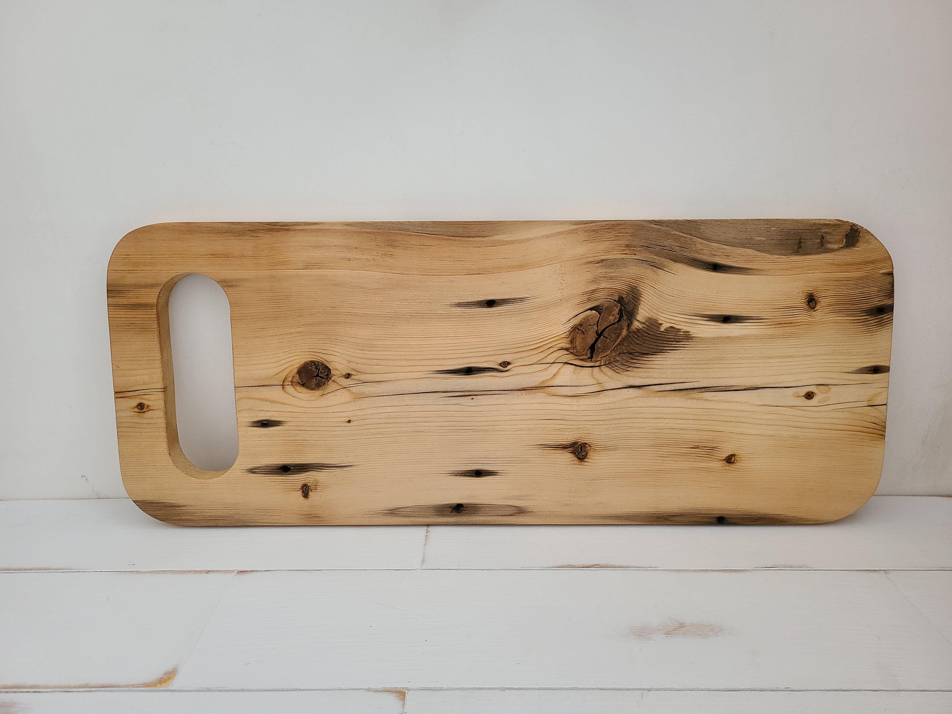 Reclaimed Barnwood Bread Board