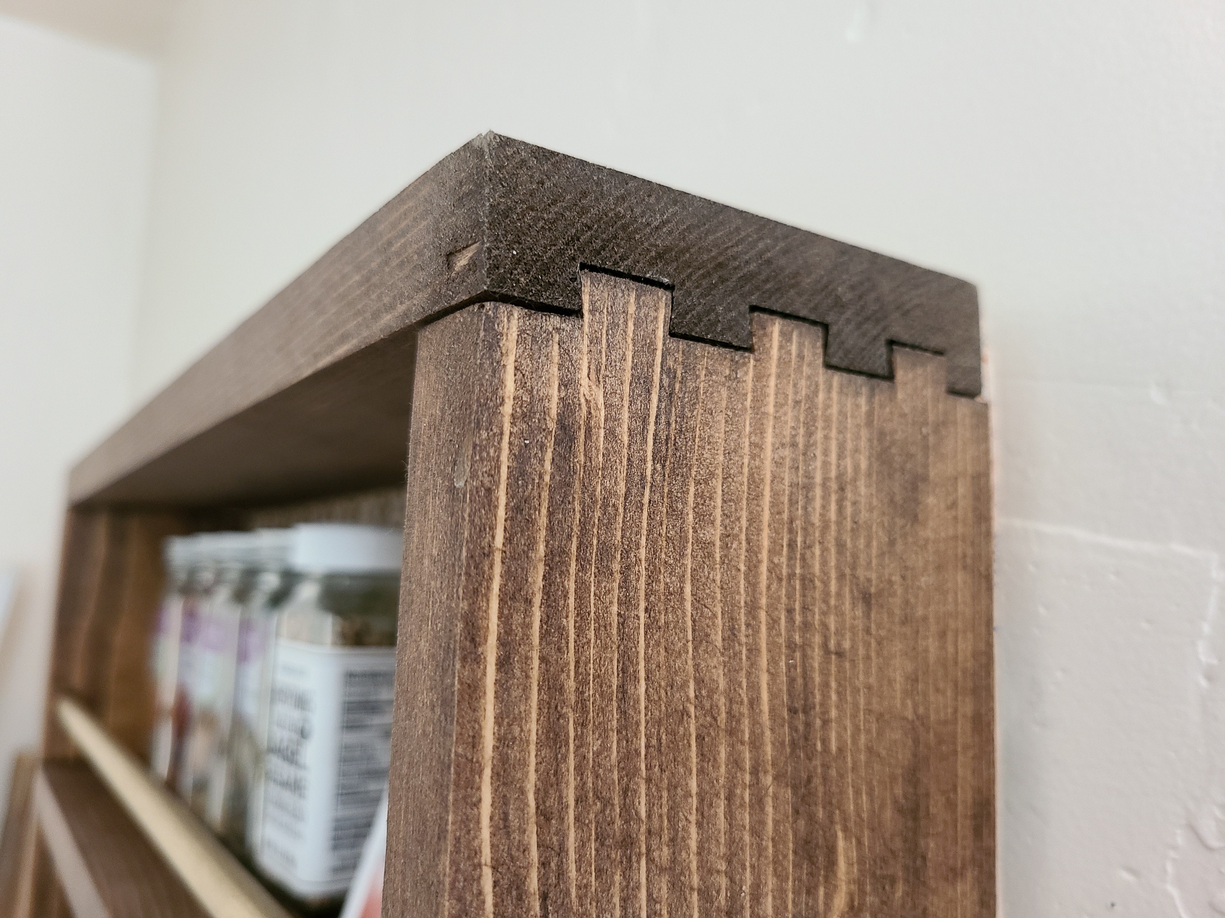 Wood Storage Shelf