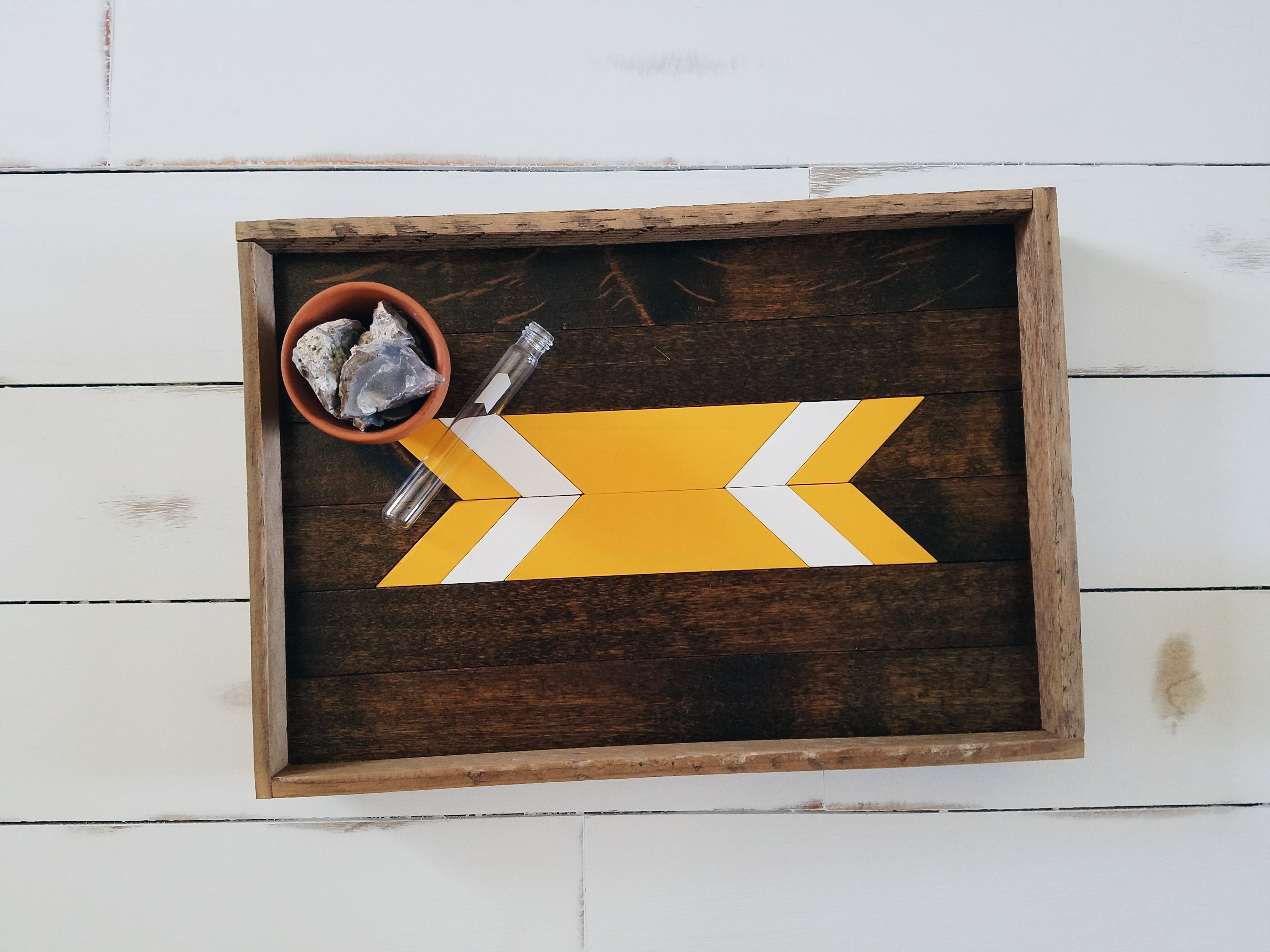 Mustard Arrow Tray