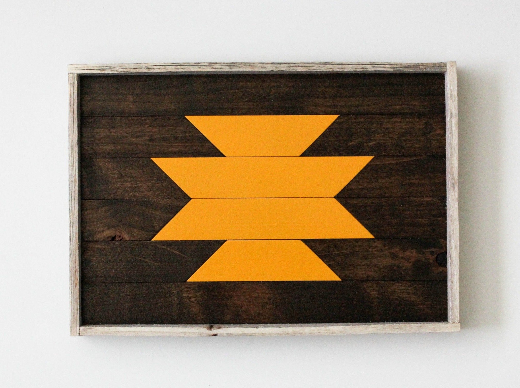 Mustard Aztec Tray