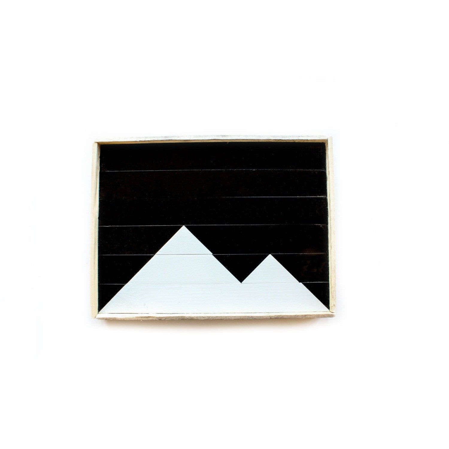 Black and White Mountain Tray (Wholesale)